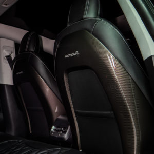 Carbon Seat Backs - Motion R Tesla Model 3